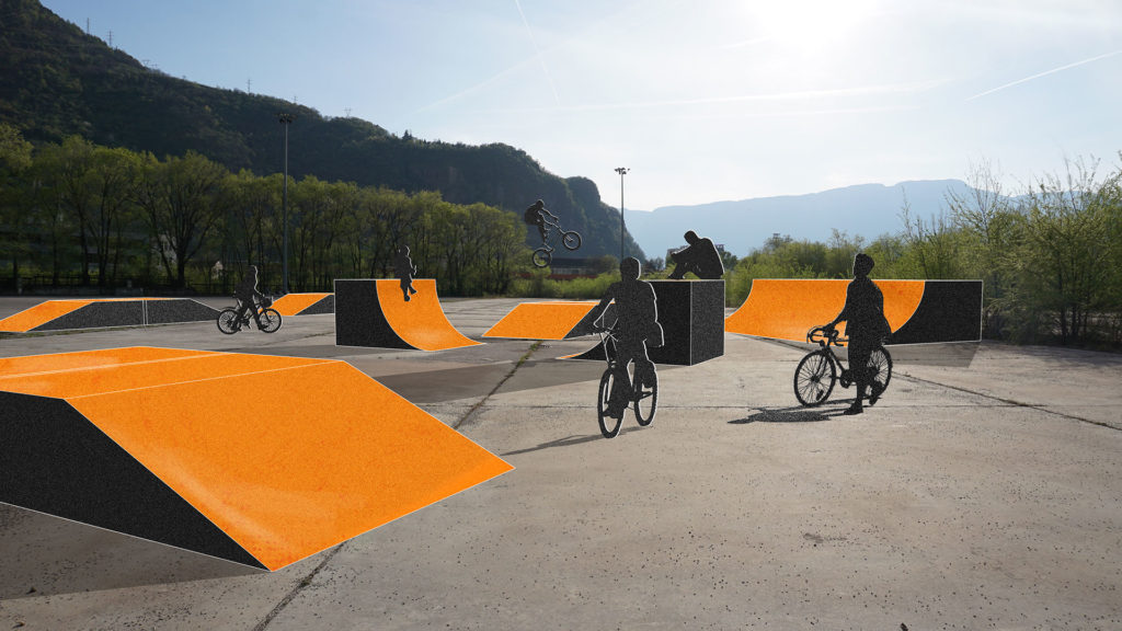 mockup future bike park