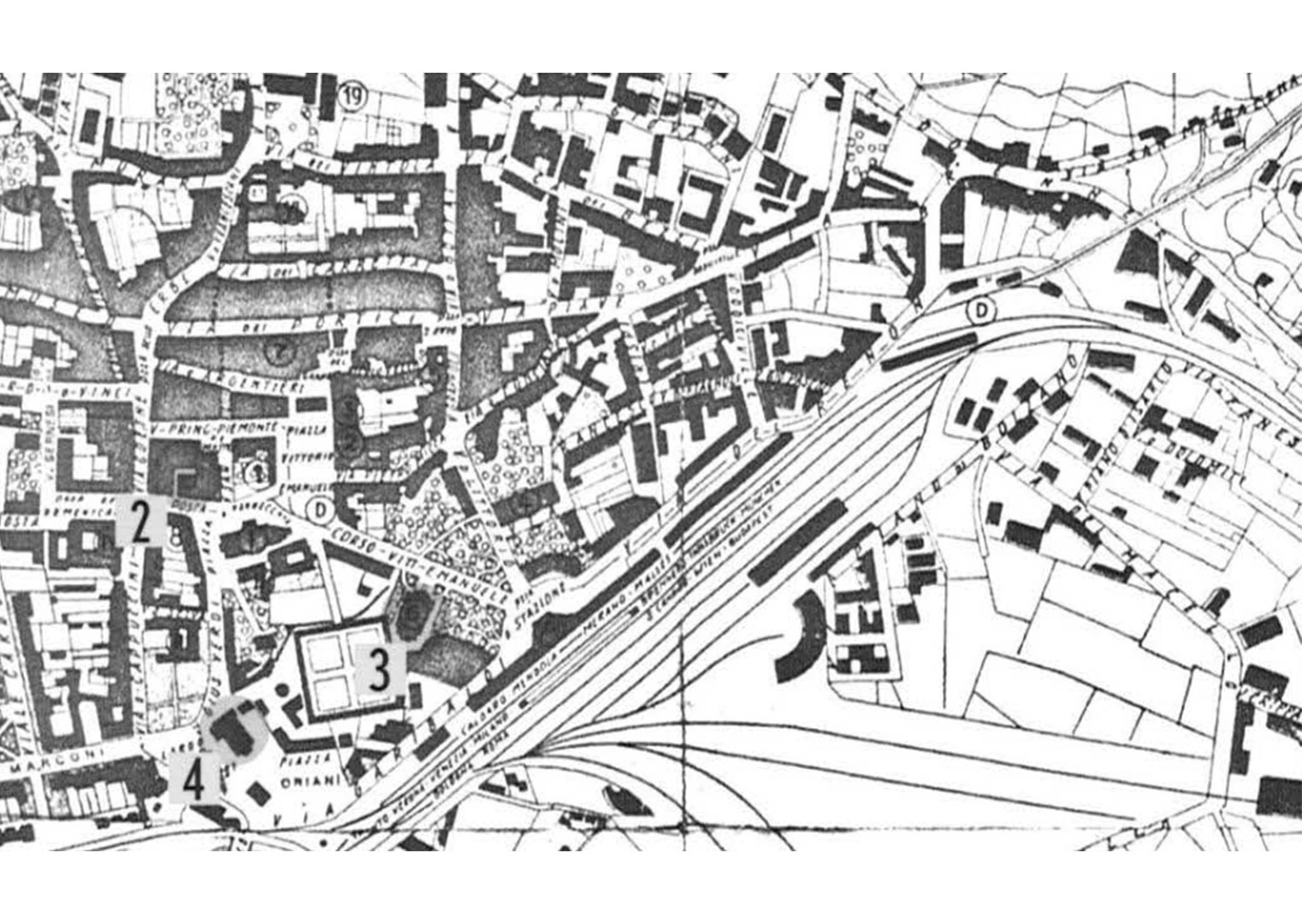 old city plan from 1932 https://www.comune.bolzano.it/download/PRU/ACCORDO_PROGRAMMA/11)%20-%20PRU%20A%20-%20RELAZIONE%20ILLUSTRATIVA.pdf